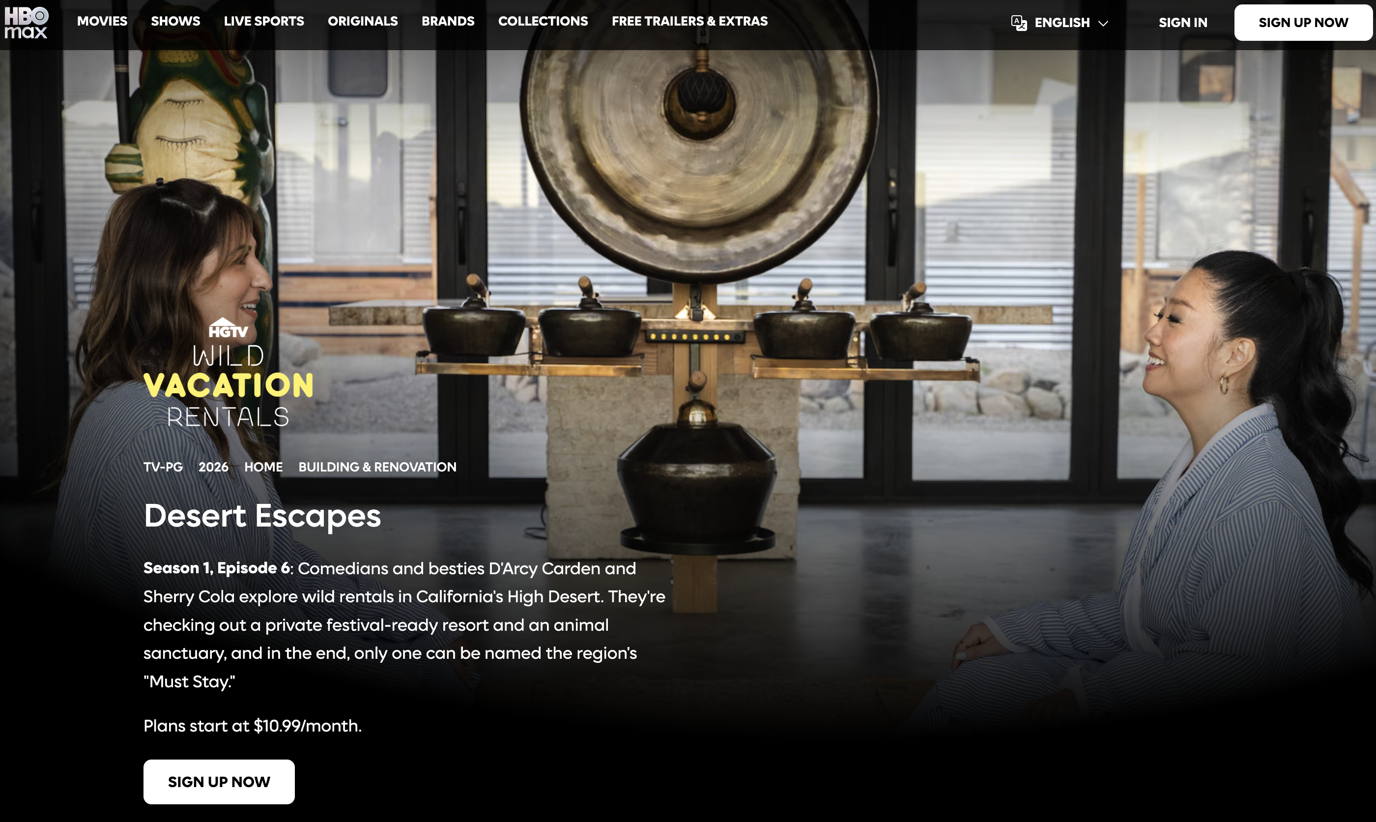 HGTV Wild Vacation Rentals: Desert Escapes